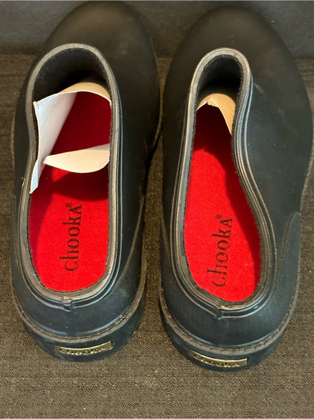 Women size 5 Chooka Classic Heel Clog rubber waterproof “new without tags”